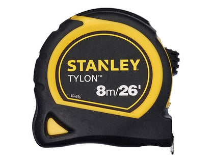 Stanley Tylon Pocket Tape 8m/26ft Width 25mm Carded STA030656N Stanley