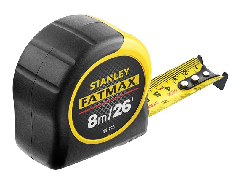 Stanley FatMax BladeArmor Tape 8m/26ft Width 32mm STA033726 Stanley
