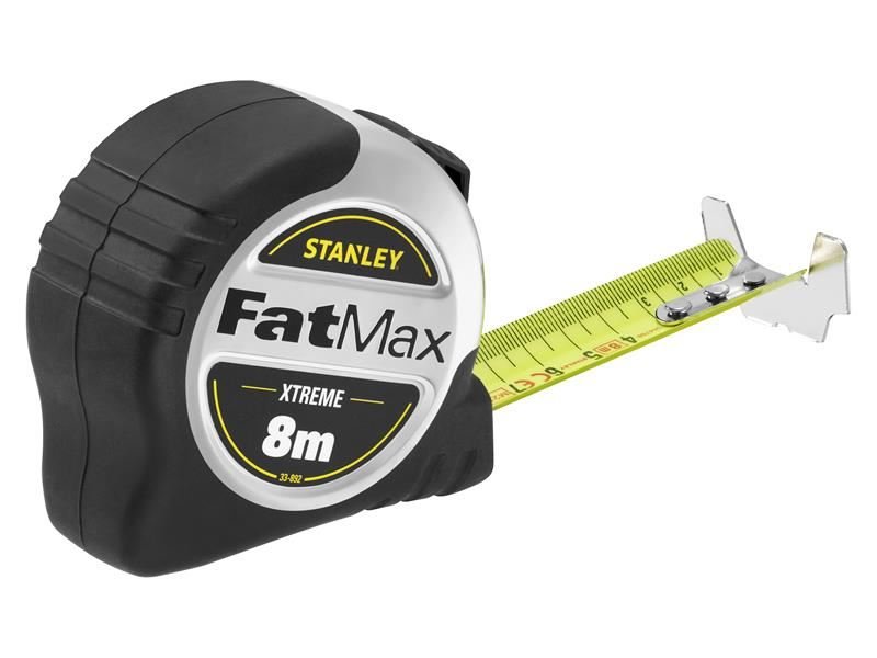 Stanley FatMax Pro Pocket Tape 8m Width 32mm Metric only STA033892 Stanley