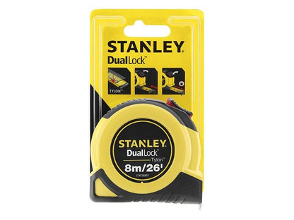 Stanley DualLock Tylon Pocket Tape 5m/16ft Width 19mm STA036806 Stanley