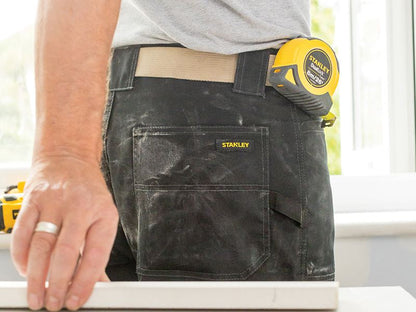 Stanley DualLock Tylon Pocket Tape 8m/26ft Width 25mm STA036807 Stanley