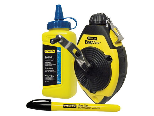 Stanley FatMax Chalk Line Set 30m STA047681 Stanley