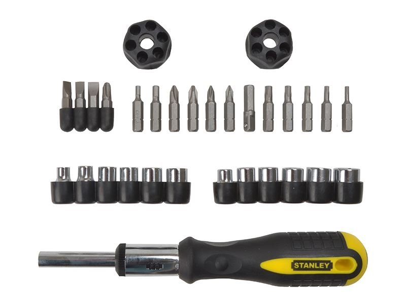Stanley Ratchet Screwdriver Set of 29 STA054925 Stanley