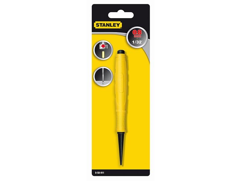 Stanley DynaGrip Nail Punch 0.8mm 1/32in STA058911 Stanley