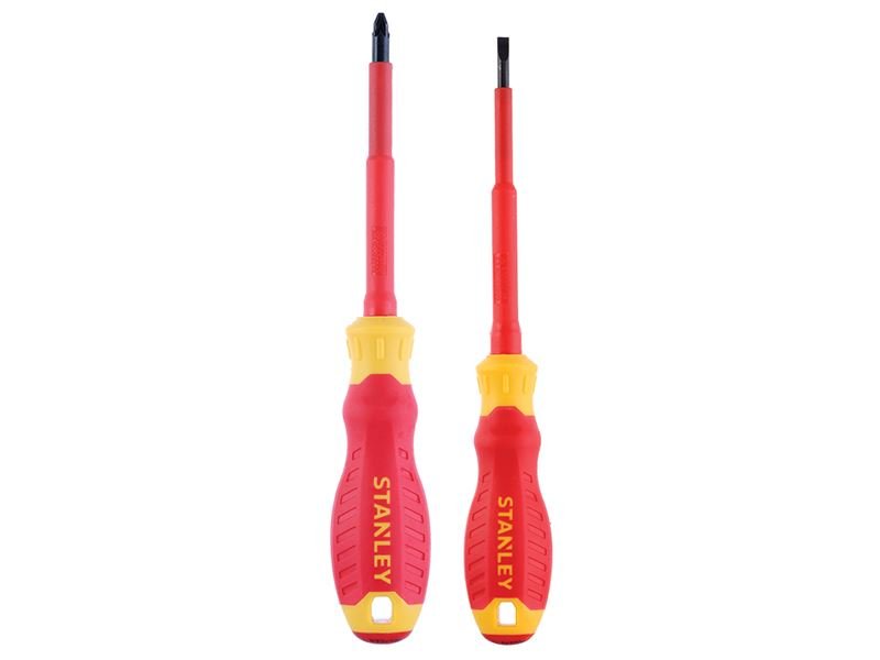Stanley FatMax VDE Insulated Screwdriver Set 2 Piece STA060030 Stanley