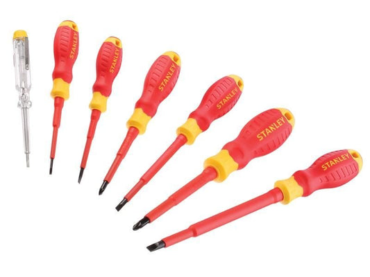 Stanley FatMax VDE Screwdriver Set 7 Piece STA060031 Stanley