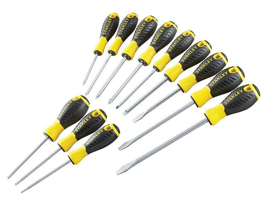 Stanley 0-60-212 Essential Screwdriver Set 12 Piece STA060212 Stanley