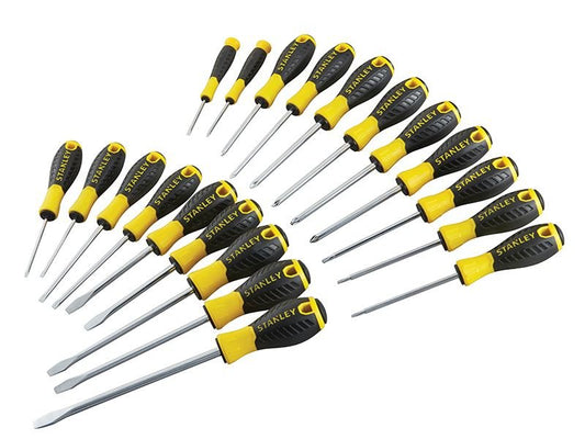 Stanley 0-60-213 Essential Screwdriver Set 20 Piece STA060213 Stanley