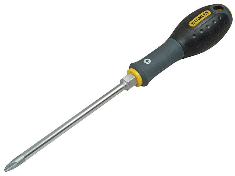 Stanley FatMax Bolster Screwdrivers Phillips Tip PH3 x 150mm STA062623 Stanley