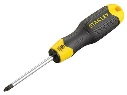 Stanley Cushion Grip Screwdriver Pozidriv Tip PZ1 x 75mm STA064955 Stanley