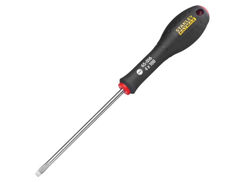 Stanley FatMax Screwdriver Flared Tip 4.0 x 100mm STA065016 Stanley