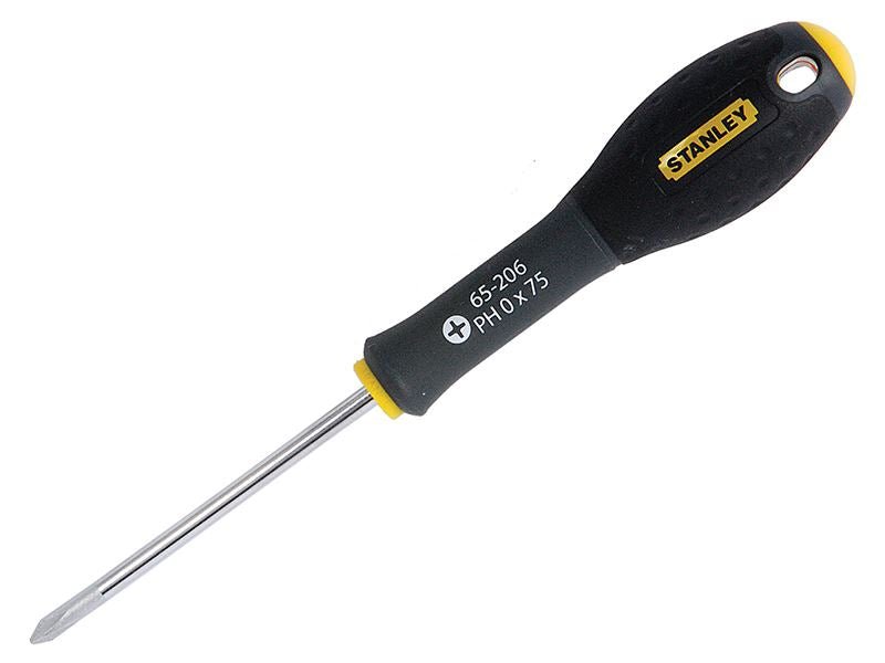 Stanley FatMax Screwdriver Phillips Tip PH0 x 75mm STA065206 Stanley