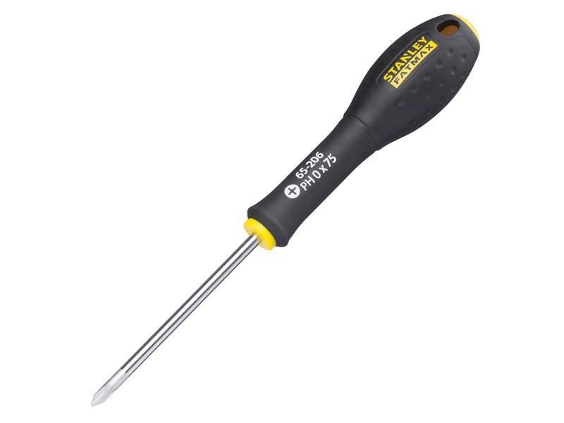 Stanley FatMax Screwdriver Phillips Tip PH0 x 75mm STA065206 Stanley