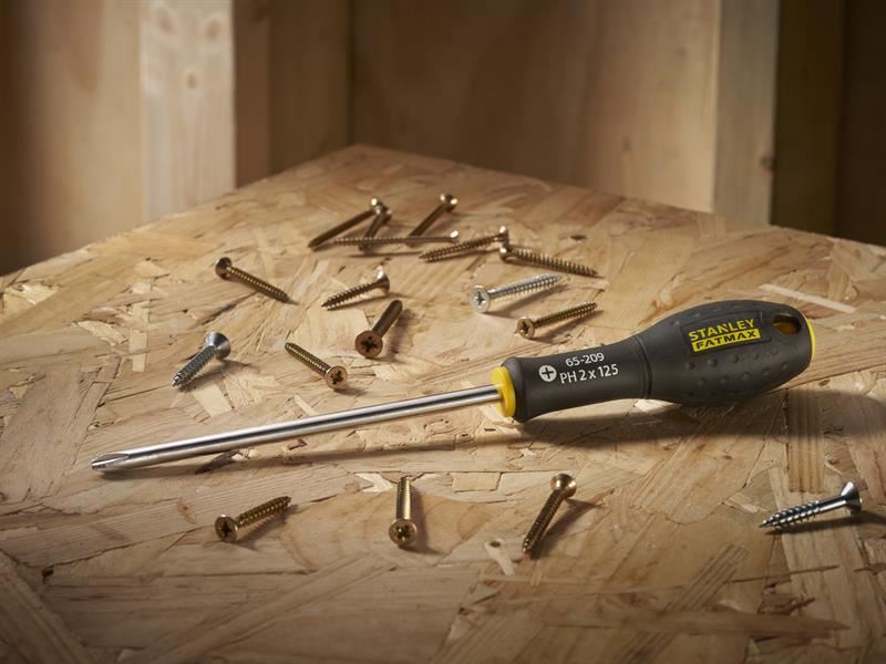 Stanley FatMax Screwdriver Phillips Tip PH2 x 125mm STA065209 Stanley