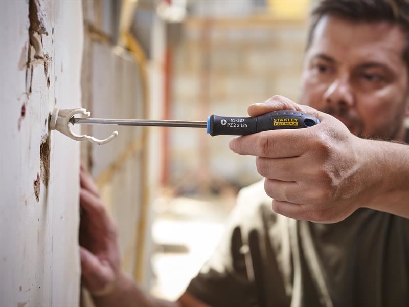 Stanley FatMax Screwdriver Pozidriv Tip PZ2 x 125mm STA065337 Stanley