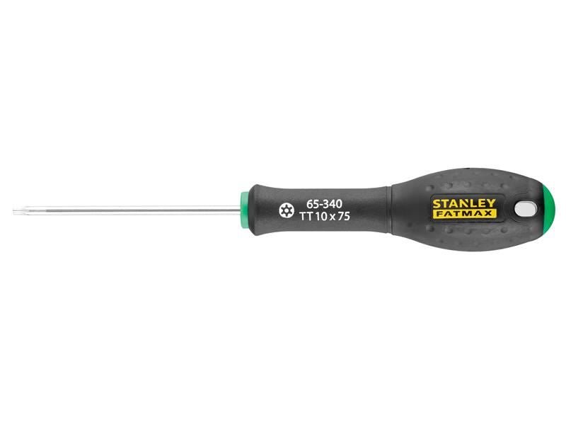 Stanley FatMax Screwdriver Tamper-proof TORX Tip TTX10 x 75mm STA065340 Stanley