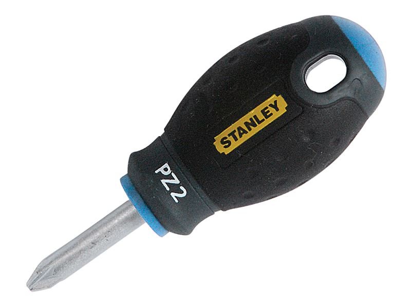 Stanley FatMax Stubby Screwdriver Pozidriv Tip PZ2 x 30mm STA065409 Stanley