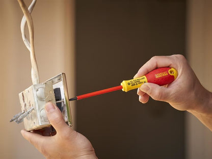 Stanley FatMax VDE Insulated Screwdriver Phillips Tip PH1 x 100mm STA065415 Stanley