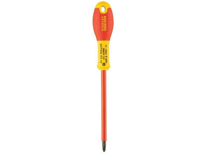 Stanley FatMax VDE Insulated Screwdriver Phillips Tip PH2 x 125mm STA065416 Stanley