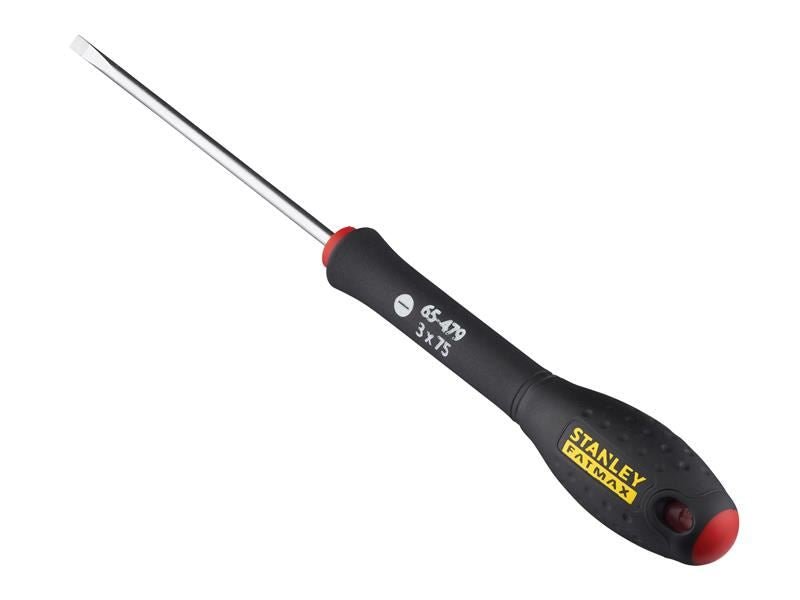 Stanley FatMax Screwdriver Flared Tip 3.0 x 75mm STA065479 Stanley