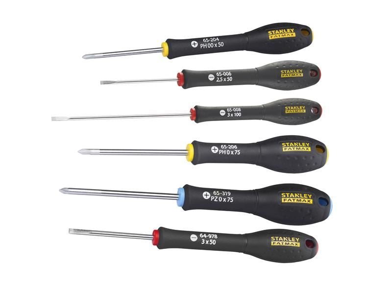 Stanley FatMax Precision Screwdriver Set 6 Piece STA065492 Stanley