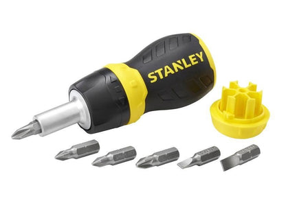 Stanley Multibit Ratchet Stubby & Bits STA066358 Stanley
