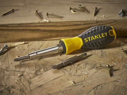 Stanley 6-Way Screwdriver Carded STA068012 Stanley