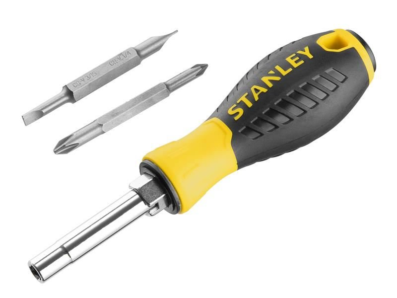 Stanley 6-Way Screwdriver Carded STA068012 Stanley