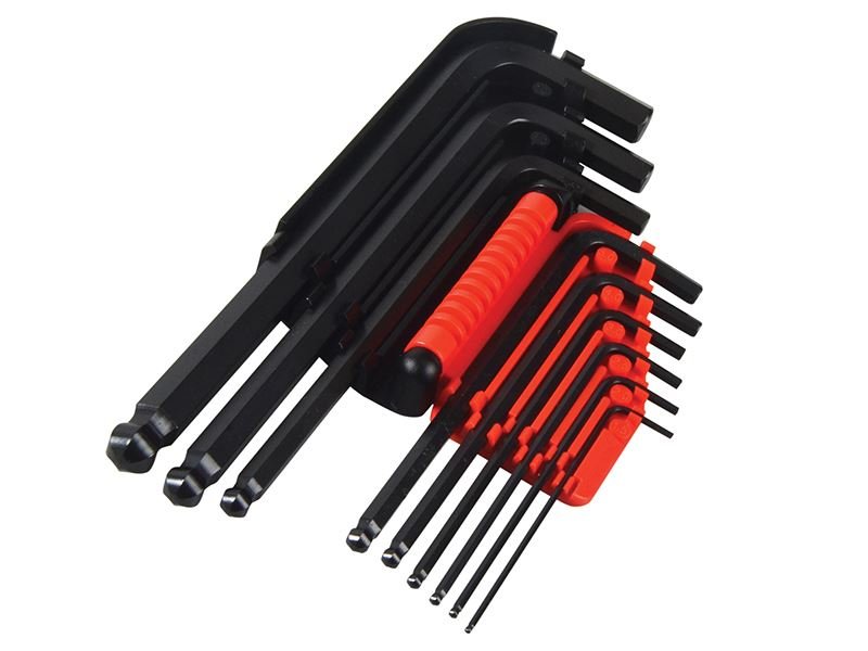 Stanley Ball End Hexagon Key Set 9 Piece 1.5-10mm STA069256 Stanley