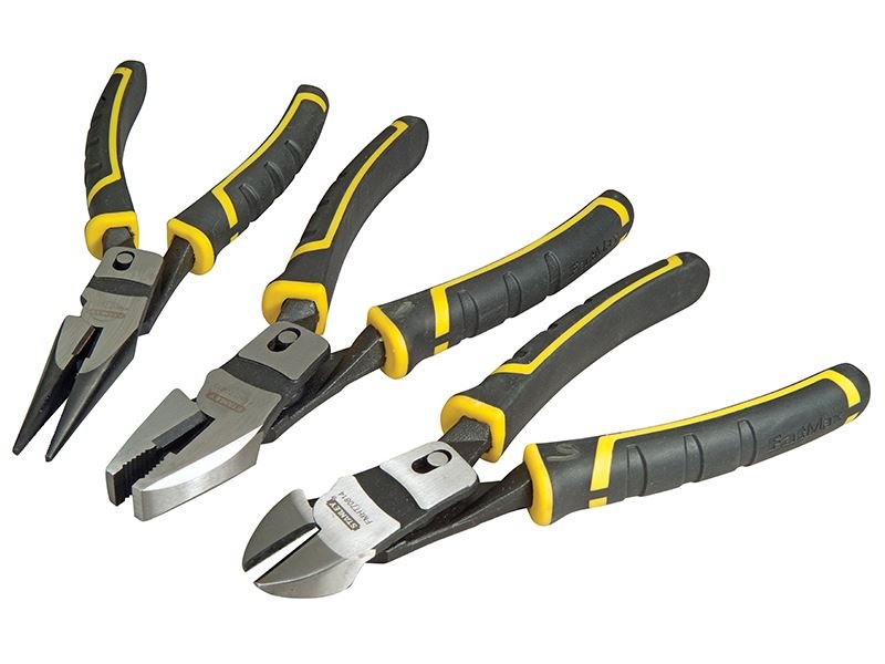 Stanley FatMax Compound Action Pliers Set 3 Piece STA072415 Stanley