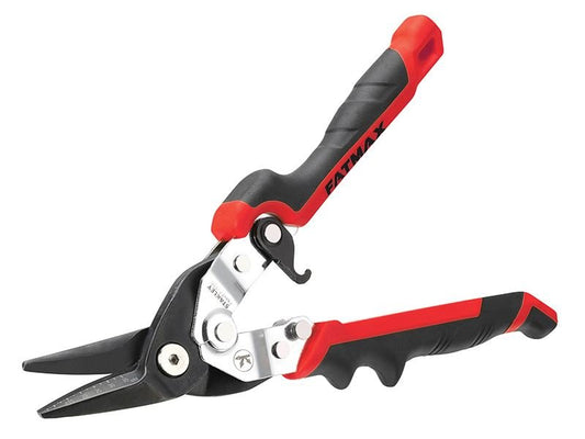 Stanley FatMax Red Ergo Aviation Snips Left Cut 250mm 10in STA073755 Stanley