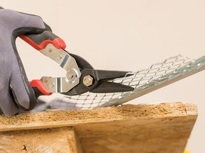 Stanley FatMax Red Ergo Aviation Snips Left Cut 250mm 10in STA073755 Stanley