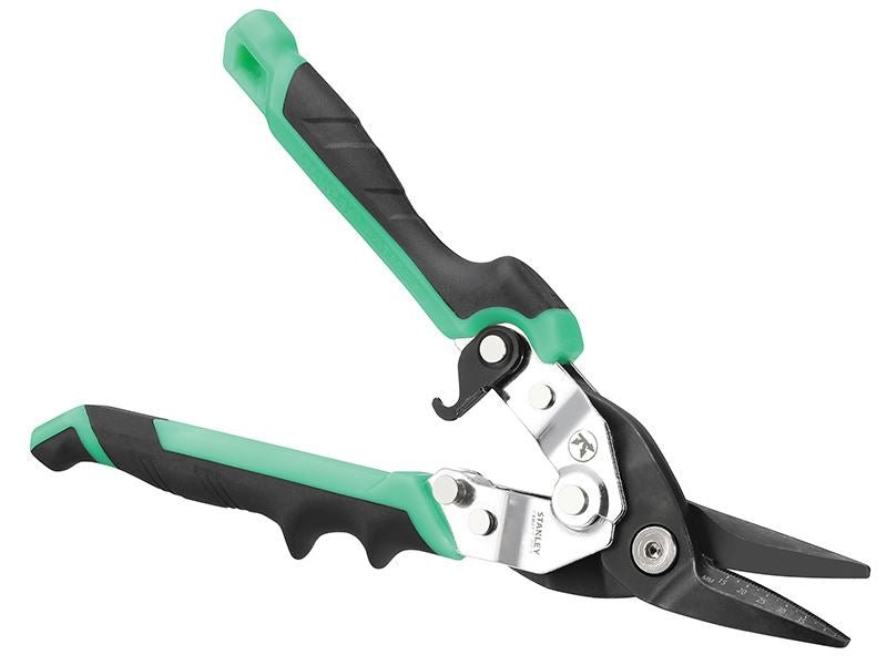 Stanley FatMax Green Ergo Aviation Snips Right Cut 250mm 10in STA073757 Stanley