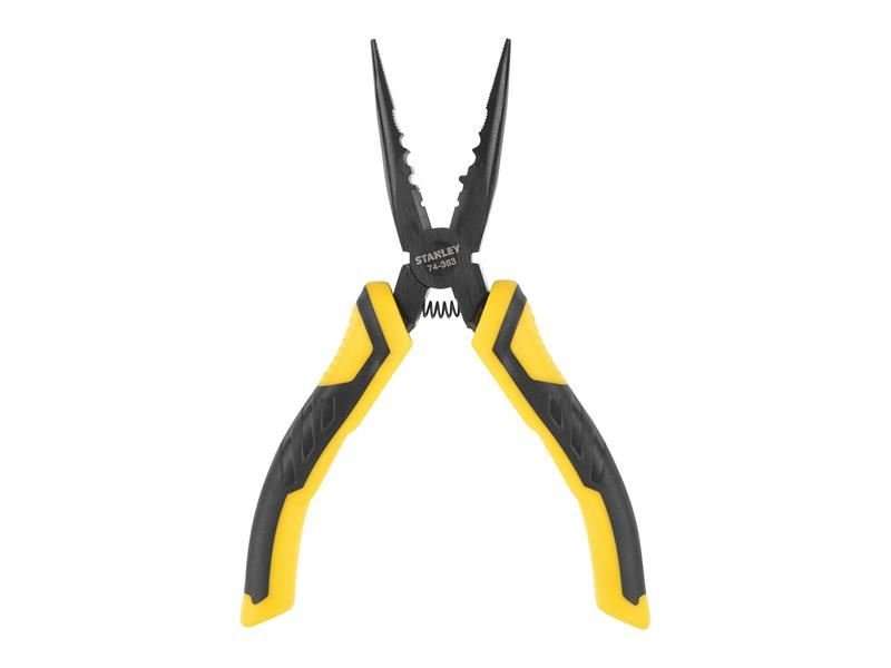 Stanley ControlGrip Long Nose Cutting Pliers 150mm 6in STA074363 Stanley