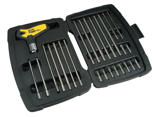 Stanley FatMax T-Handle Ratchet Power Key Set 27 Piece STA079153 Stanley