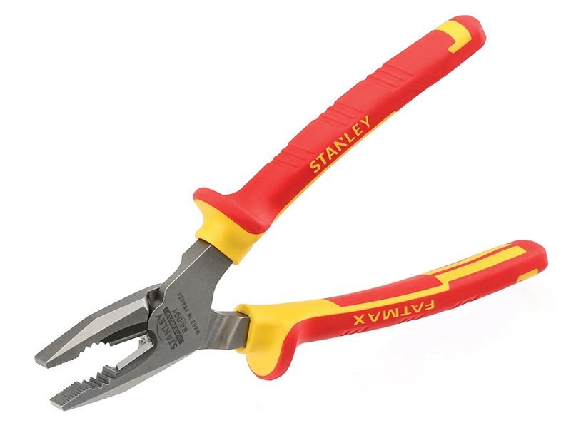 Stanley FatMax Combination Pliers VDE 180mm STA084001 Stanley