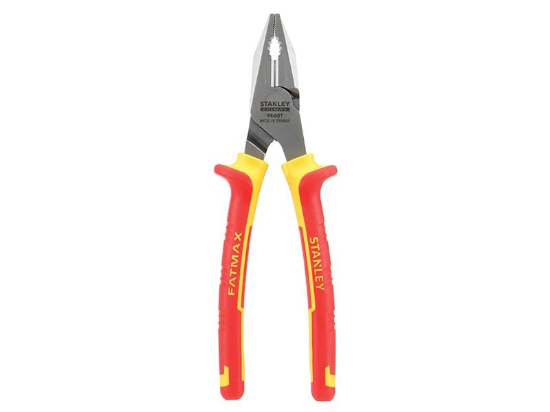 Stanley FatMax Combination Pliers VDE 180mm STA084001 Stanley