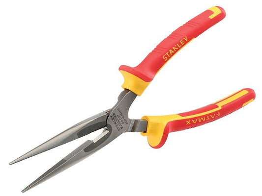 Stanley FatMax Long Nose Pliers VDE 210mm STA084007 Stanley