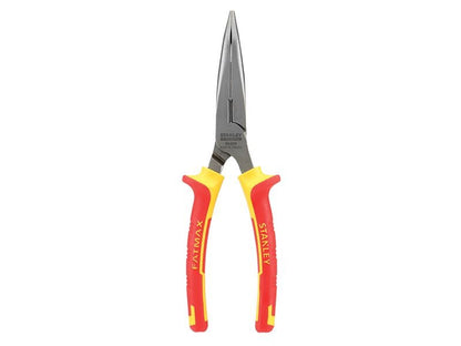 Stanley FatMax Bent Long Nose Pliers VDE 200mm STA084008 Stanley