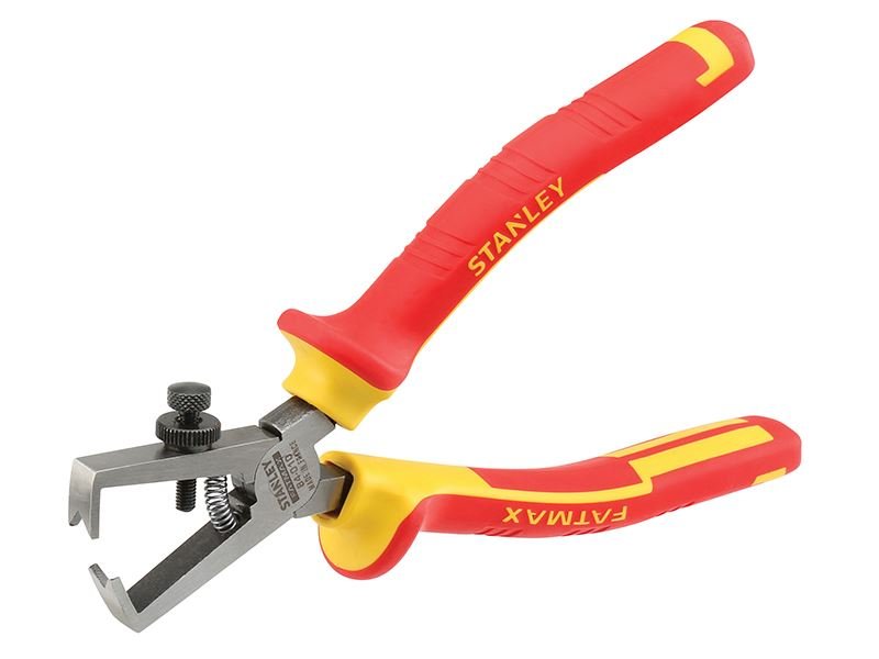 Stanley FatMax Wire Stripping Pliers VDE 170mm STA084010 Stanley