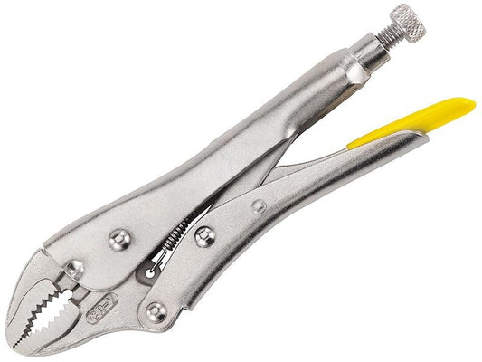 Stanley Curved Jaw Locking Pliers 225mm 9in STA084809 Stanley