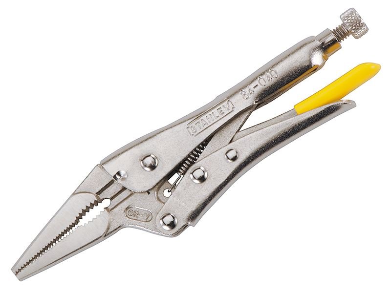 Stanley Long Nose Locking Pliers 215mm STA084813 Stanley