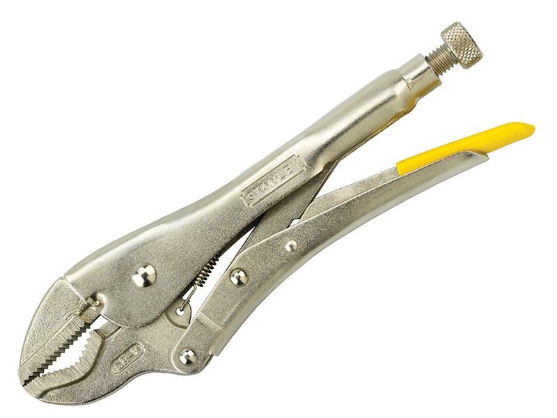 Stanley V-Jaw Locking Pliers 225mm 9in STA084814 Stanley