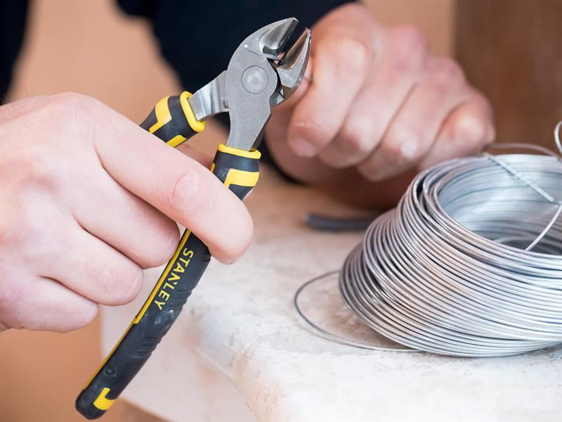 Stanley FatMax Angled Diagonal Cutting Pliers 160mm 6.1/4in STA089858 Stanley