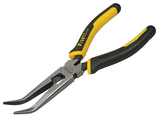Stanley FatMax Bent Snipe Nose Pliers 200mm 8in STA089872 Stanley