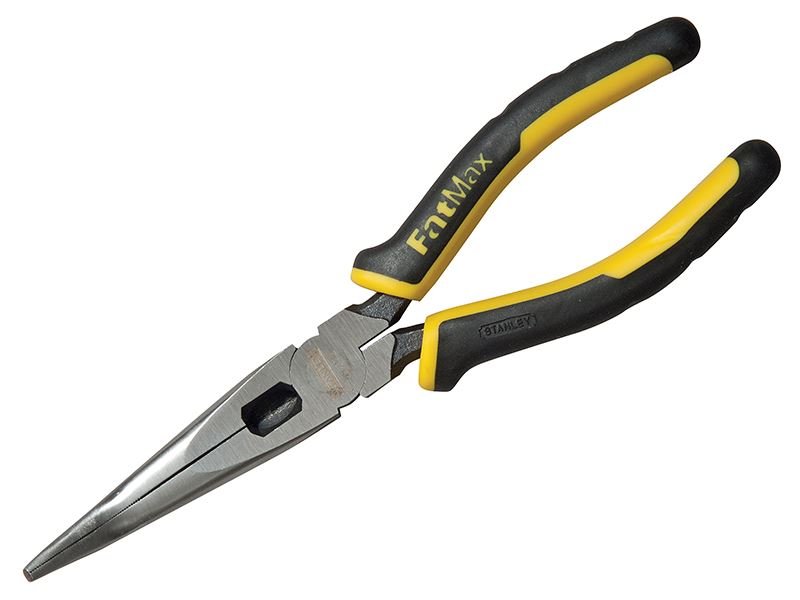 Stanley FatMax Bent Snipe Nose Pliers 200mm 8in STA089872 Stanley