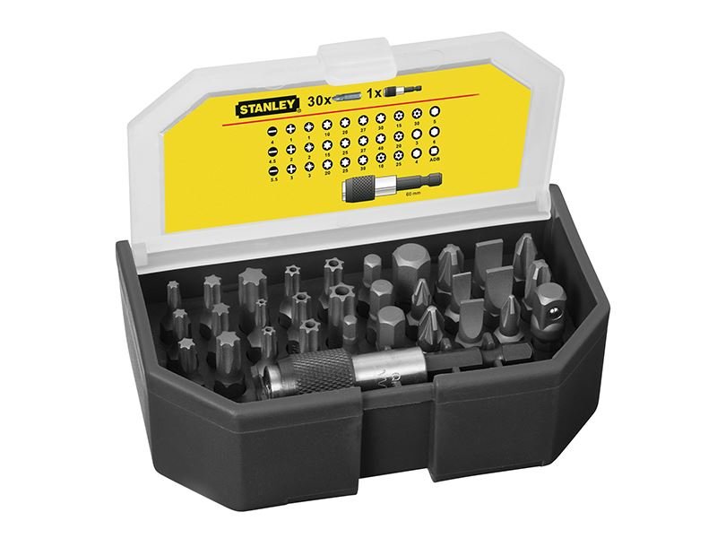 Stanley Bit Set & Holder 31 Piece STA113903 Stanley