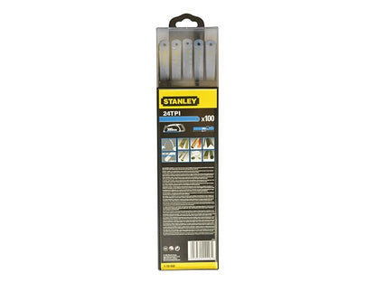 Stanley Bi-Metal Hacksaw Blade 300mm 12in x 24 TPI Pack 100 STA115558 Stanley
