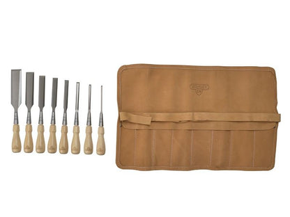 Stanley Sweetheart Socket Chisel Set 8 Piece: 3 6 8 12 15 18 25 & 32mm STA116793 Stanley