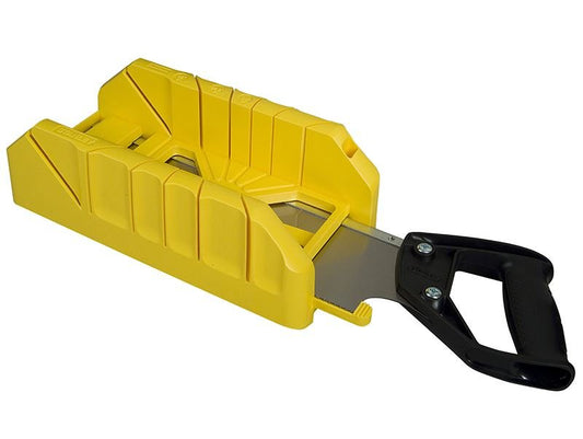 Stanley Saw Storage Mitre Box with Saw STA119800 Stanley